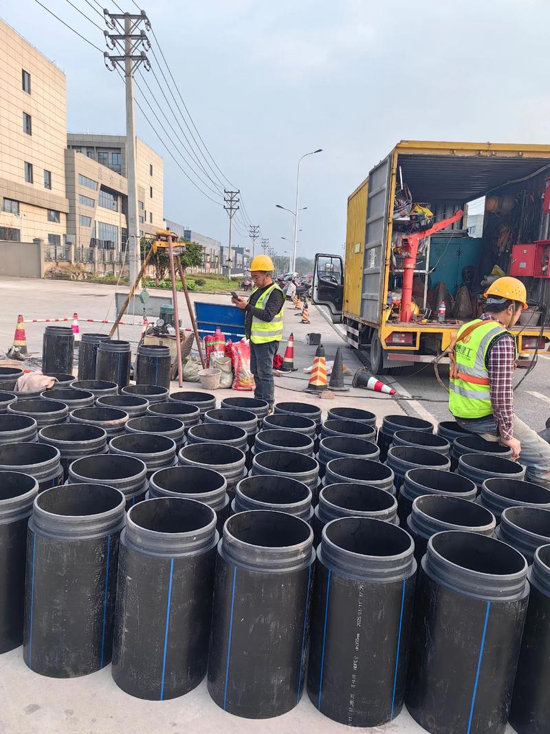 金江镇管道短管置换