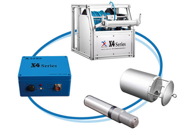 金江镇声呐检测