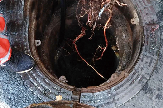 金江镇管道预处理